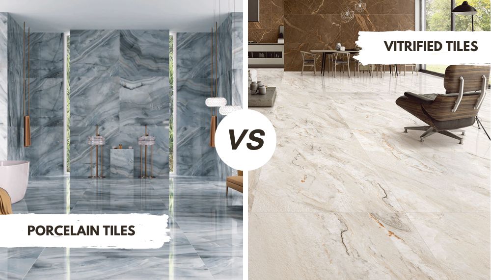 Choosing Between Porcelain Tiles and Vitrified Tiles: Which Is Right for Your Space?