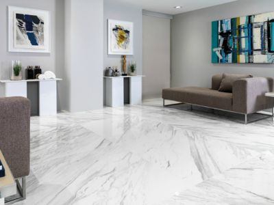 Marble Look Porcelain Floor Tile