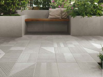 Textured Porcelain Floor Tiles