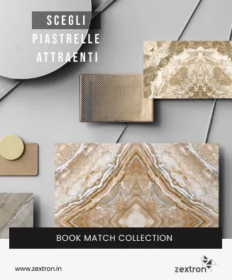 Porcelain 60x60 Book Match Series Tiles